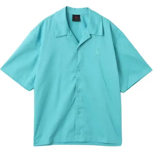 Jordan BRANDSTMT M J ESS WSH TOP WASHED TEAL Shirt Unisex Washed Cyan