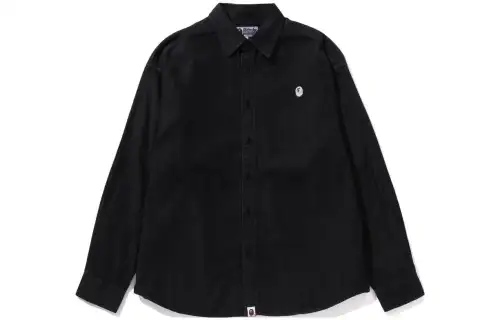 Bape One Point Light Weight Denim L/S Shirt