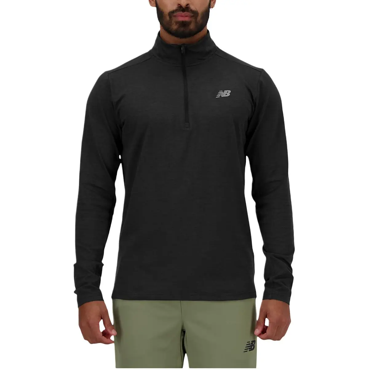New Balance Space Dye Shirt Men's Black