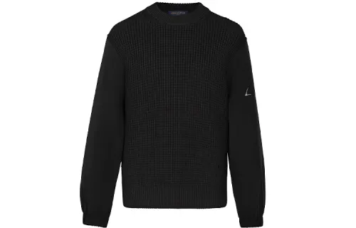 LOUIS VUITTON FW21 Loose Fit Knitwear Men's Black