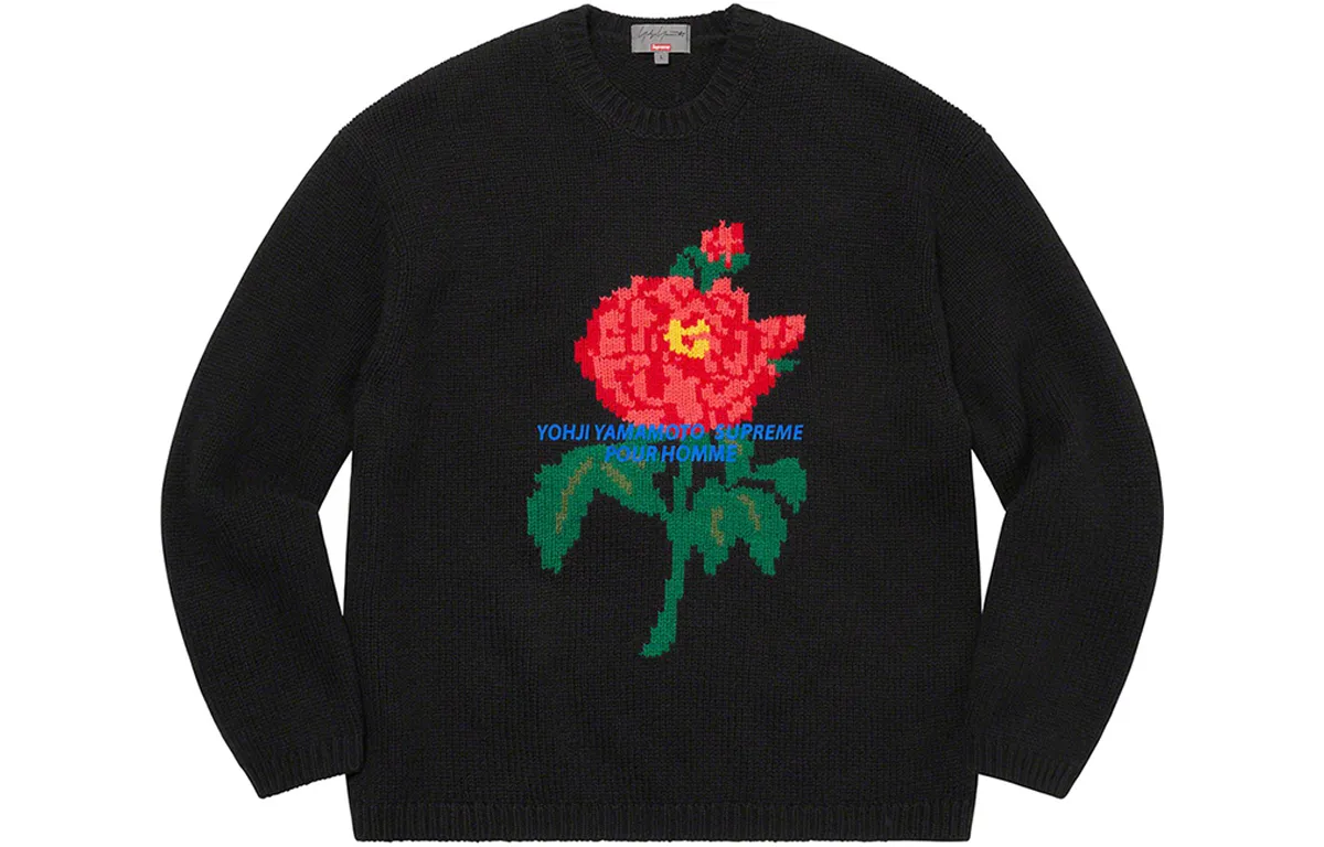 Supreme FW20 Yohji Yamamoto Sweater Unisex Black