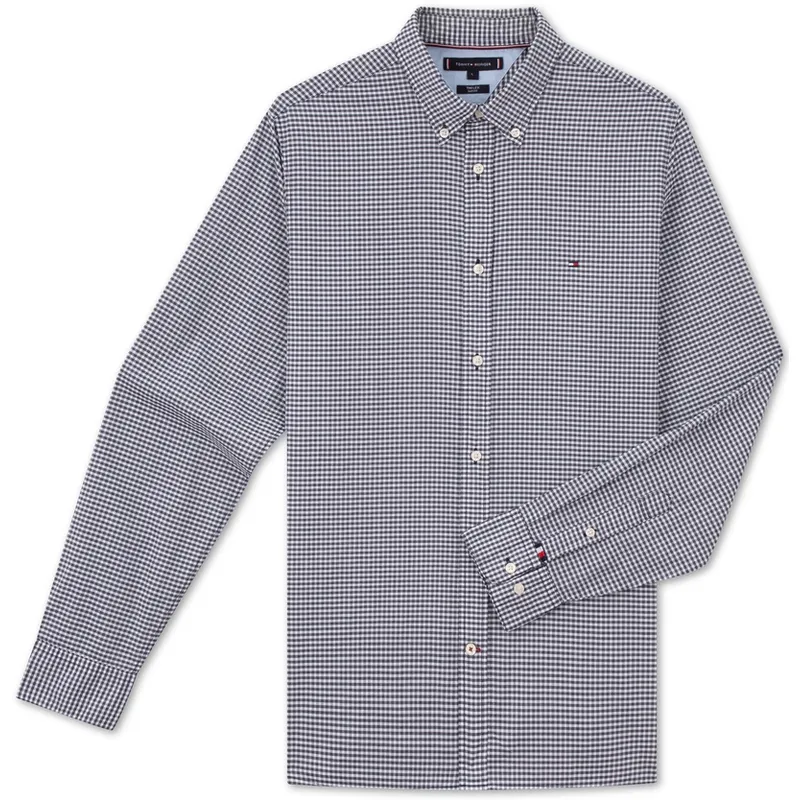 Tommy Hilfiger Shirt Men's Blue Plaid
