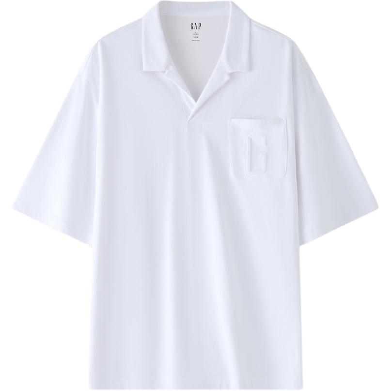 Мужская футболка-поло GAP Classic Polo (синяя)
