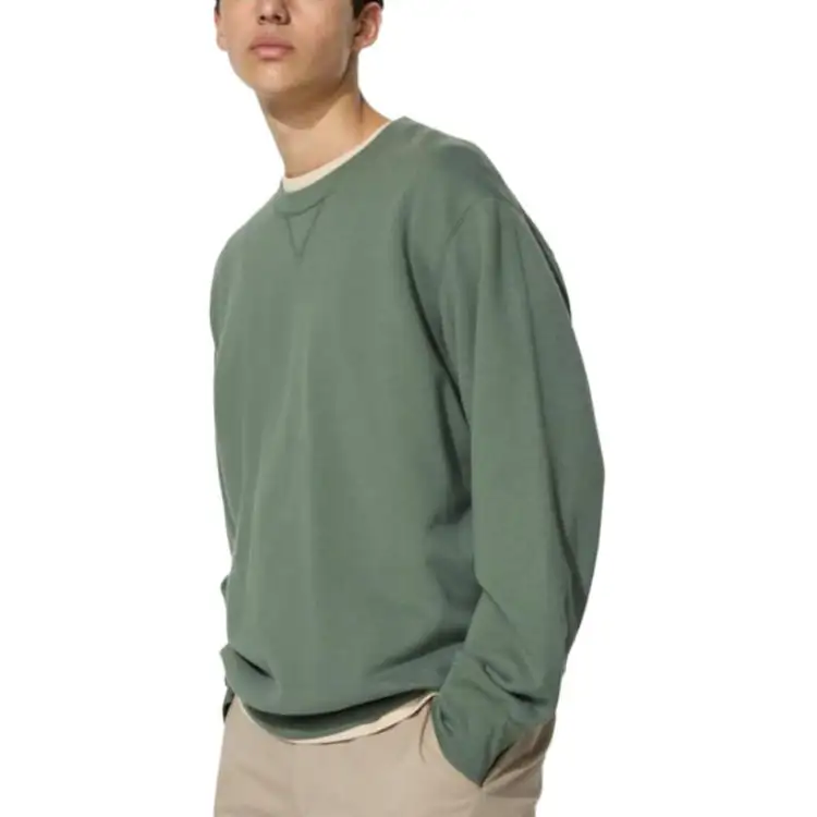 UNIQLO Sweatshirt Unisex Grass Green