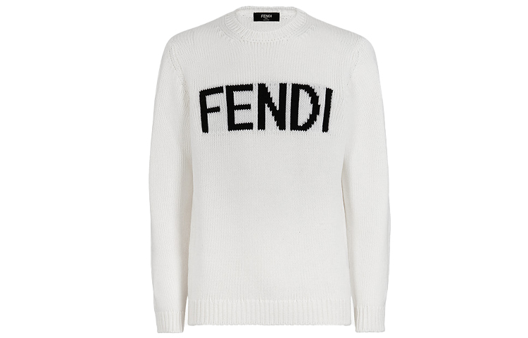 Мужской свитер Fendi (белый)