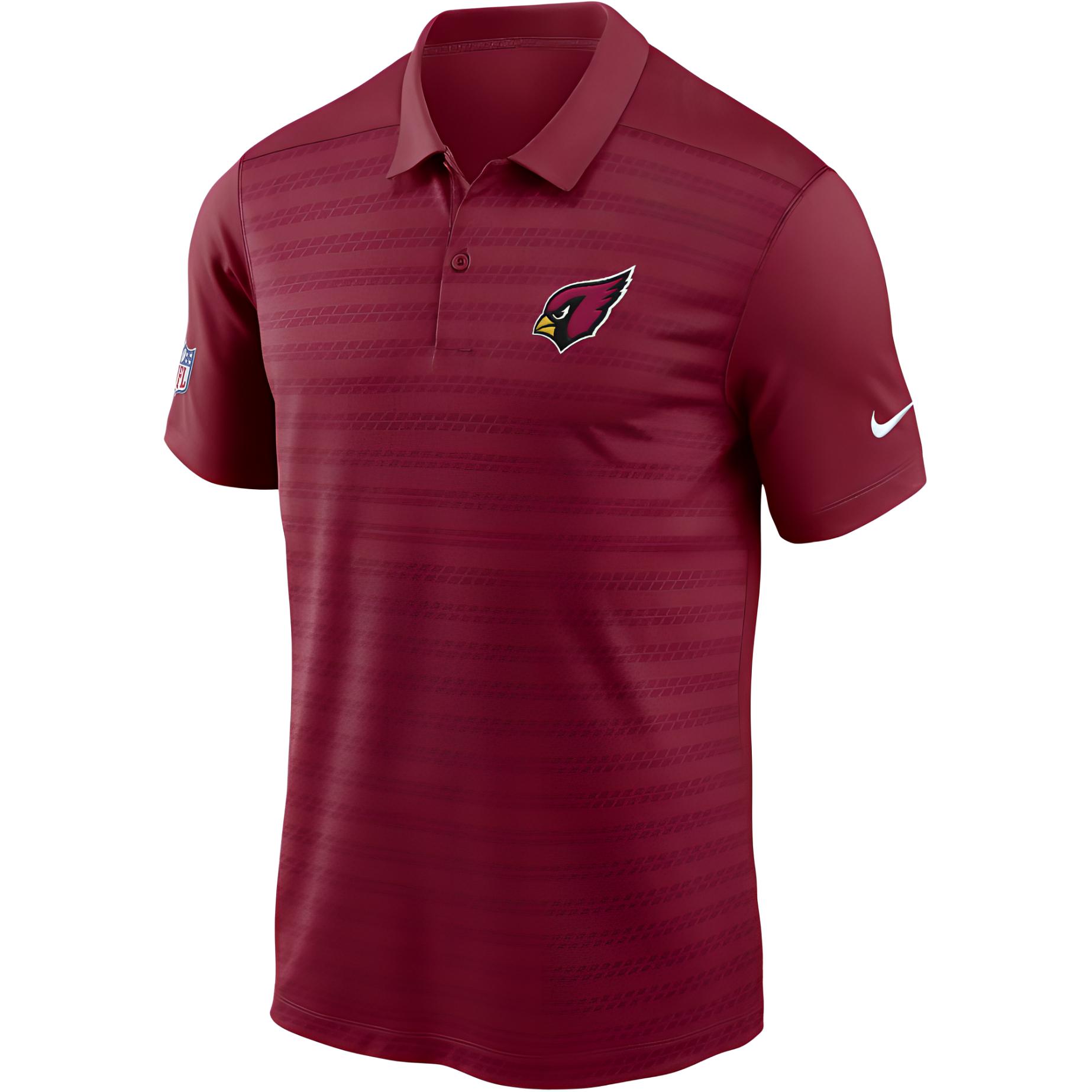Nike Arizona Cardinals Sideline Victory Stripe Men's Nike Dri-FIT Nfl Polo