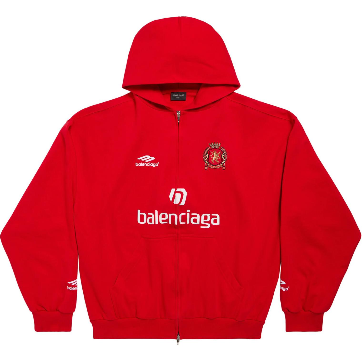 Balenciaga SS24 Sweatshirt Regular Fit Men's Red