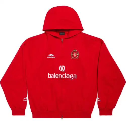 Balenciaga SS24 Sweatshirt Regular Fit Men's Red