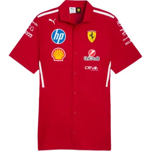 PUMA Playera Scuderia Ferrari Hp 2025 Team Para Hombre