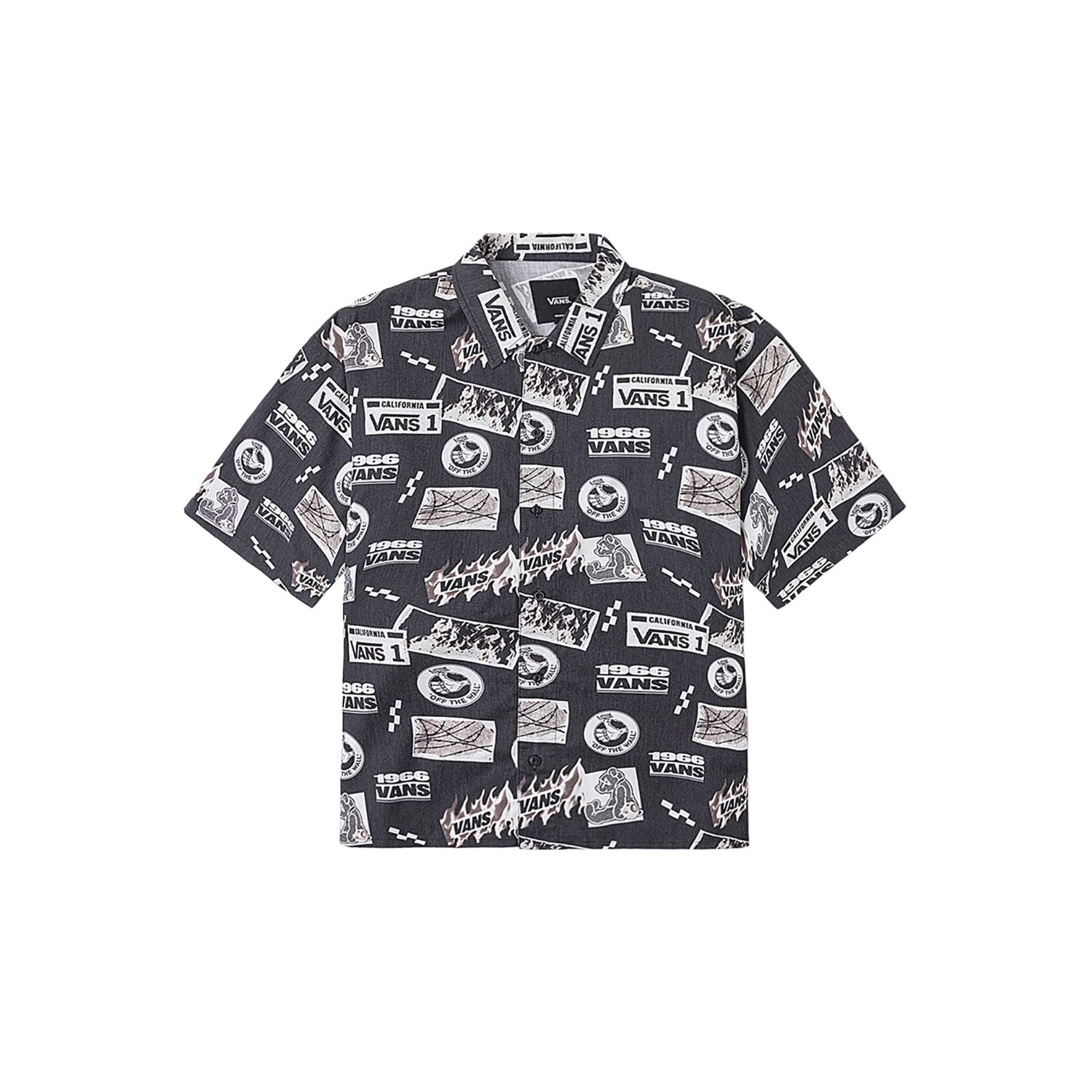 Мужская рубашка Vans (черная)