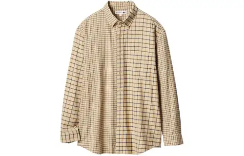 UNIQLO X JW Anderson Uniqlo Jw Anderson Co Branded Series Shirts Men's Khaki Moderate