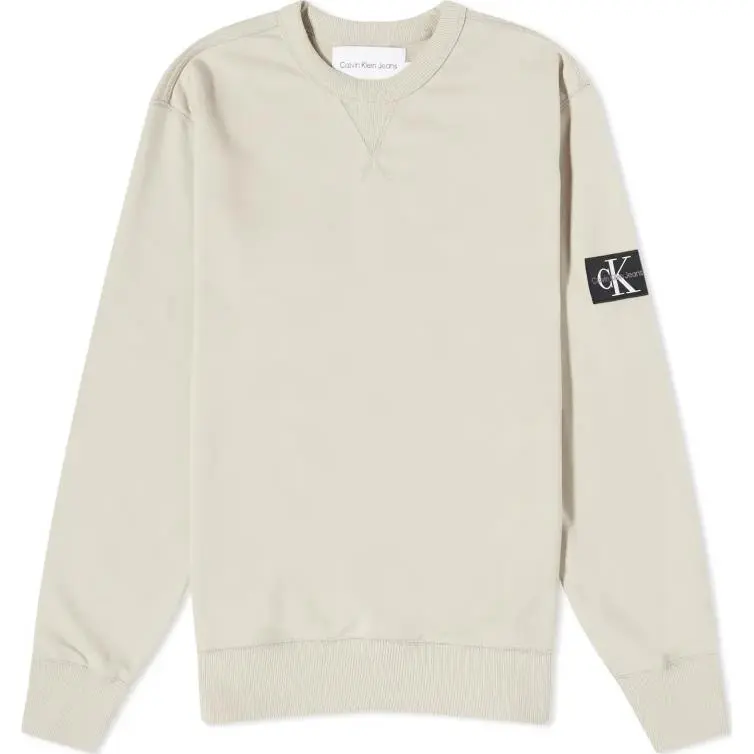 CALVIN KLEIN Sweatshirt Men's Taupe