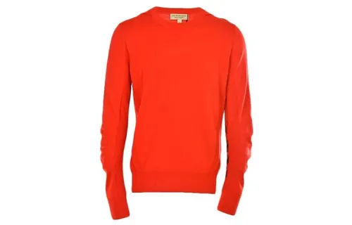 Burberry Loose Fit Knitwear Men's Red