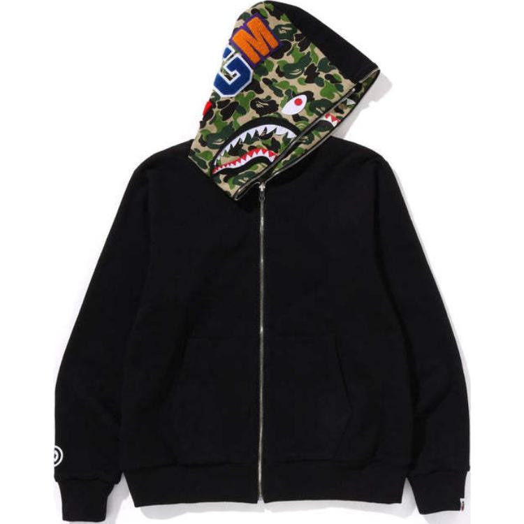 Худи A BATHING APE Shark Hoodie (разноцветное)