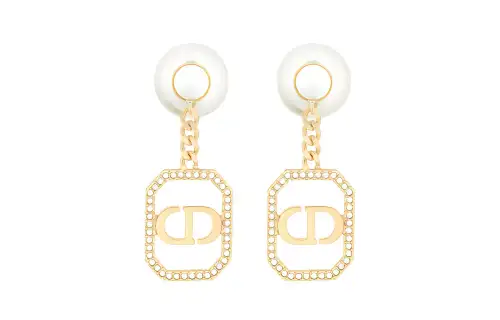DIOR Earrings Women's Gold
