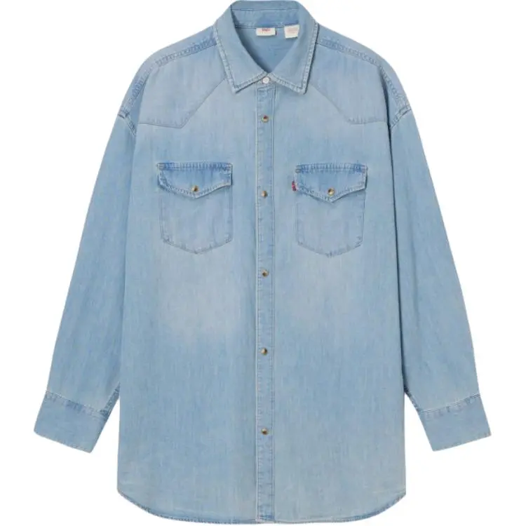 Levi's SS24 Summer Shirt Men's Light Blue