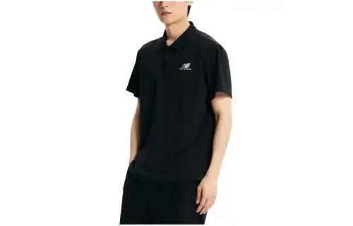 New Balance Polo Shirt Men's Black
