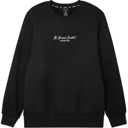 Skechers Sweatshirt Unisex Carbon Black