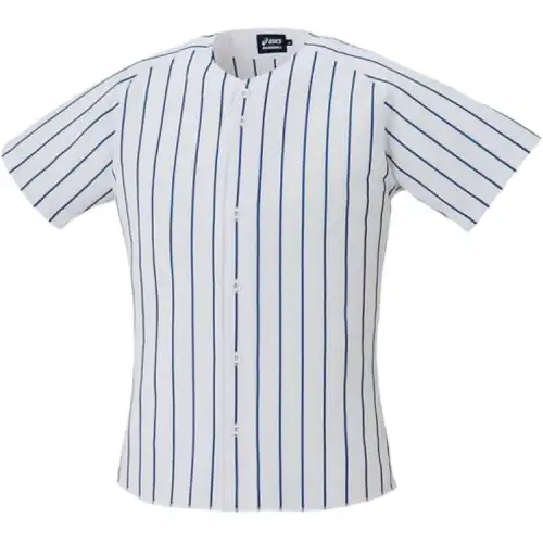 ASICS Shirts Men's Blue Crew Neck Moderate Other