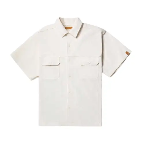 Timberland Shirt Men's Gray Ivory