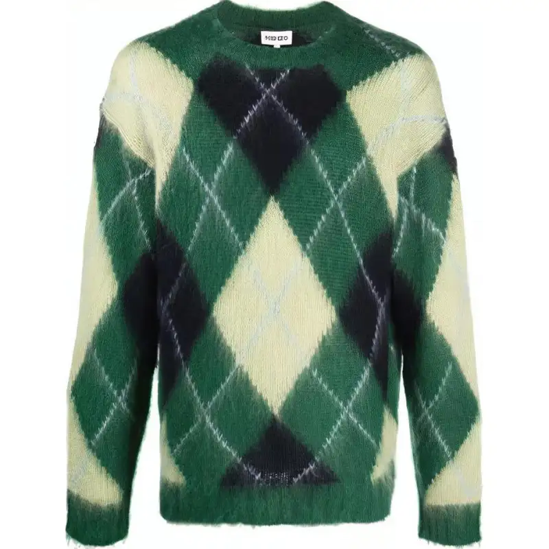 KENZO Diamond print Knitted Jumper