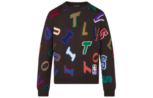 LOUIS VUITTON X Nba Letters Crewneck