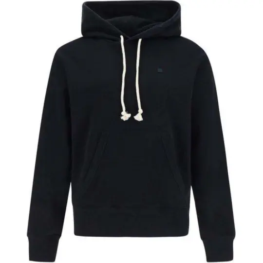 Acne Studios Logo Patch Drawstring Hoodie