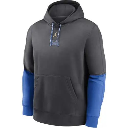 JORDAN Ucla Bruins Sideline Team Issue Club Men's Nike College Pullover Hoodie