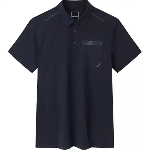 Anta Outdoor Collection Polo Shirt Men's Night Sea Black