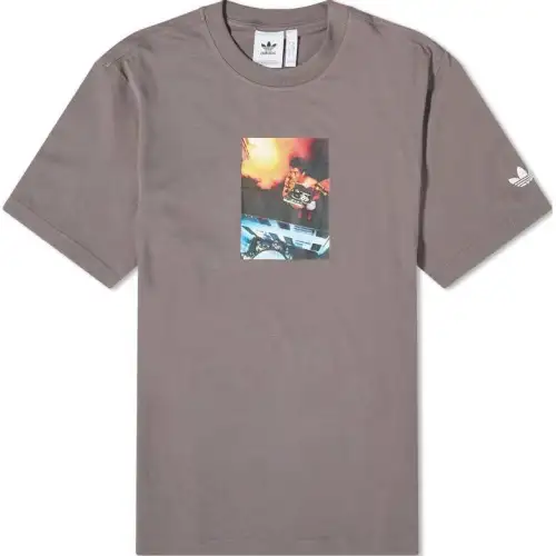 Adidas Originals T Shirt Men's Charcoal