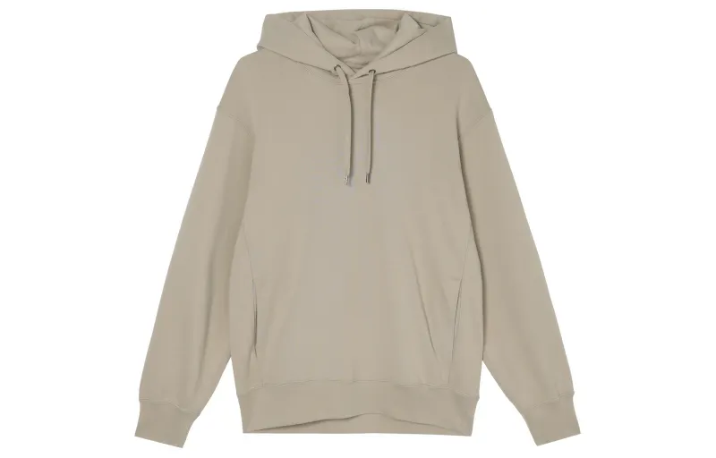 UNIQLO Sweatshirts Men's Beige Hooded Non Detachable Moderate