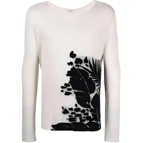 SAINT LAURENT Sweater Men's Ecru