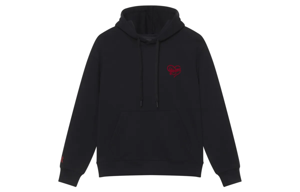 MLB New York Yankees Heart 24FW Sweatshirt Unisex Black