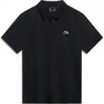 Li Ning Sports Life Collection Polo Shirt Men's Black 2