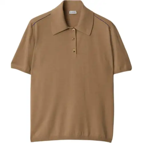 Burberry Polo Shirt Men's Linen