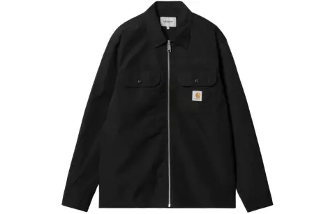 Carhartt WIP FW23 Craft Zip Shirt Men's Black