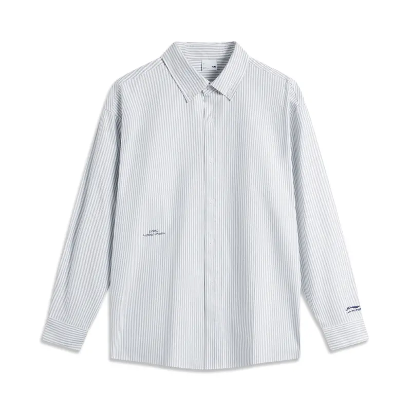 Li Ning Sports Life Collection Shirt Unisex Stripes