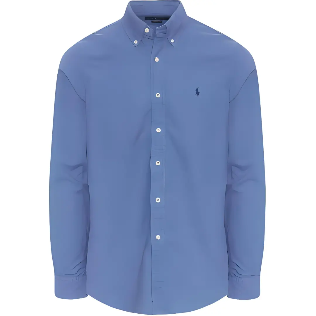 Polo Ralph Lauren logo-embroidered long sleeve shirt