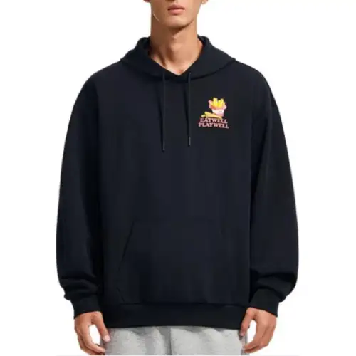 Anta Basketball Collection Sweatshirt Unisex Basic Black