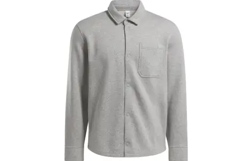 Reebok Shirts Men's Medium Gray Pointed Collar Thickened Other