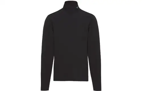 PRADA Sweaters Men's Black Turtleneck Moderate Other