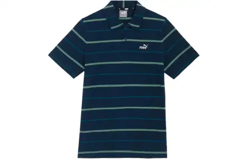 PUMA Polo Shirt Men's Marine Blue