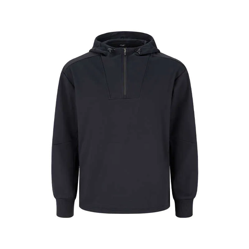 ASICS Sweatshirts Men's Black Hooded Moderate Straight Fit