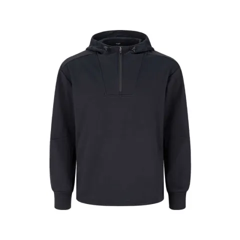 ASICS Sweatshirts Men's Black Hooded Moderate Straight Fit