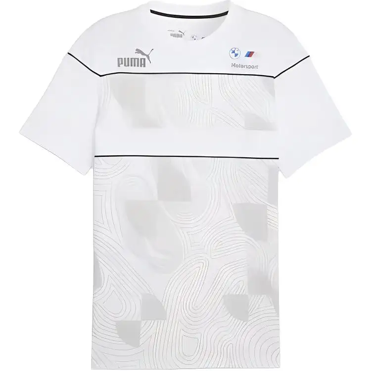 PUMA BMW M Motorsport Regular T Shirt Men's White