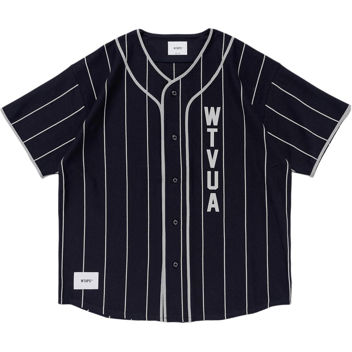 Рубашка WTAPS SS25 logo (в полоску)