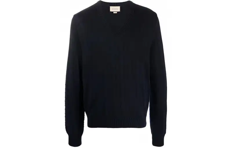 GUCCI FW21 Sweater Men's Marine Blue