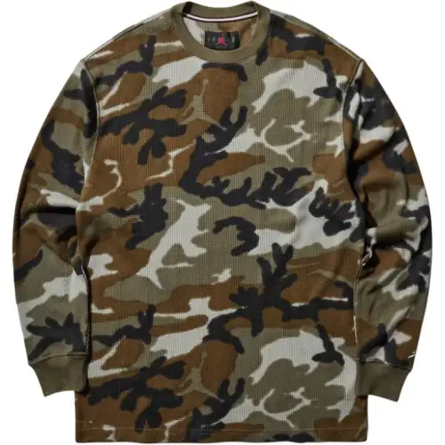 Jordan camo-print long sleeve t-shirt