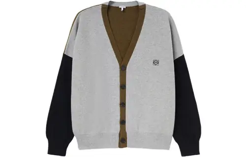 LOEWE FW21 Loose Fit Knitwear Men's Multicolor