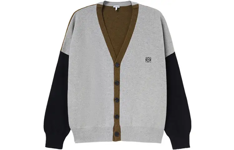 LOEWE FW21 Loose Fit Knitwear Men's Multicolor